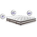 Ver imagem 2 de Colchão King Cama Inbox Super Molas Ensacadas 193x203 Relax Pillow