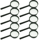 Ver imagem 1 de Kit 10 Lupas de Aumento 50 Mm - Lupa Pequena