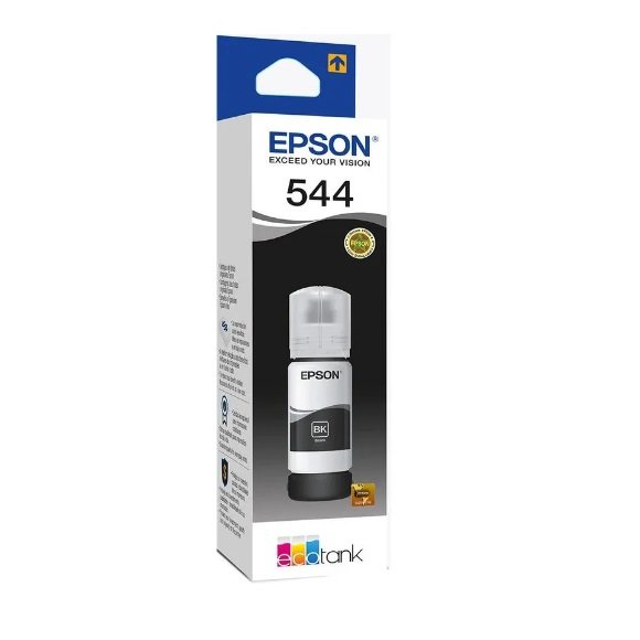 Tinta para Eco Tank Black/preto T544 - T544120 - Epson Pt 1 Un (original) - 3