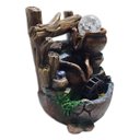 Ver imagem 3 de Fonte de Água Decorativa Led Cascata Paisagem Relaxante 26048 Tronco