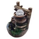 Ver imagem 2 de Fonte de Água Decorativa Led Cascata Paisagem Relaxante 26048 Tronco