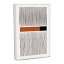 Ver imagem 1 de Quadro Decorativo Linhas Modernas Minimalistas Ii com Moldura Filete