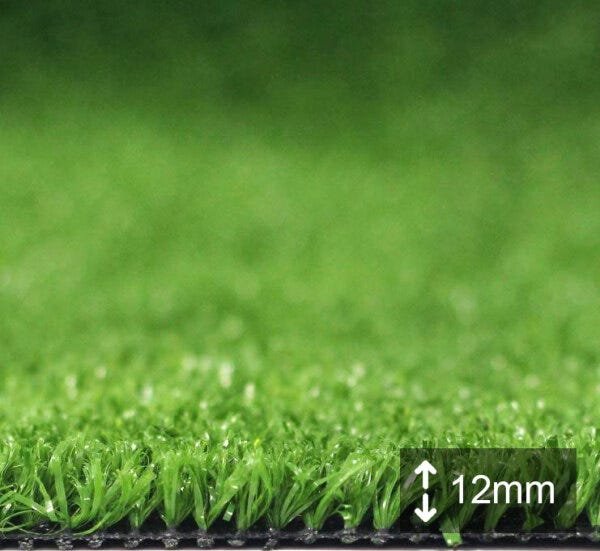 Rolo Fechado Grama Sintética Artificial 12mm com proteção UV e Anti-Fungo 2,00 x 25,00m (50m²) - 6