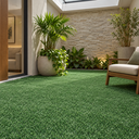 Ver imagem 3 de 50m² Rolo Fechado de Grama Sintética 12mm com Proteção UV e Antifungo 2,00 x 25,00m Rm Decor