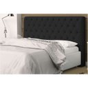 Ver imagem 2 de Cabeceira Casal Queen 160 Cm Para Cama Box Lady Napa Preto - SA Móveis