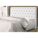 Ver imagem 1 de Cabeceira Casal Queen 160 cm Para Cama Box Lady Napa Branco Botões - SA Móveis