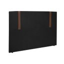 Ver imagem 2 de Cabeceira para Cama Box Casal 140cm Pietrol Bouclê - Sofa Store:bouclê Preto