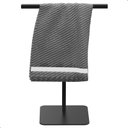 Ver imagem 5 de Porta Toalha Lavabo Preto de Bancada Suporte Toalha Nice