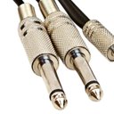 Ver imagem 2 de Cabo P2 Estéreo para 2 P10 Mono - 20 Metros