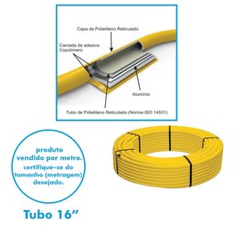 Tubo Pex 16mm para Gás por Metro Astra - 7