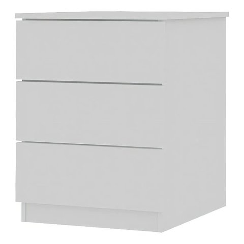 Conjunto 2 Mesas de Cabeceira 3 Gavetas Veronna