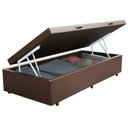 Ver imagem 5 de Cama Box Baú Solteiro Sintético Sereneprime Marrom 88x188x44