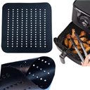 Ver imagem 3 de Tapete Teflon Air Fryer 26cm - Reutilizável - Preto