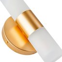 Ver imagem 2 de Arandela Nordecor Neal 2 G9 Bivolt Dourado Fosco 2449
