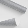 Papel De Parede Efeito Tecido Linho Cinza Vinil Premium 3mt - 3