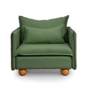 Ver imagem 3 de Poltrona com Pé Bolinha Sôma CabeCasa MadeiraOriginals