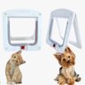 Porta de Acesso Passagem para Caes Gato Cachorro Dog Pet Animais Casa Entrada Saida Petshop - 1