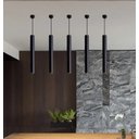 Ver imagem 3 de Lustre Pendente Led 5w Tubo Preto 40cm 3000k Bivolt Dcd02160