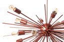 Ver imagem 3 de Lustre Pendente Sputnik Luxo para 18 Lâmpadas Sala Mesa Jantar: Cobre