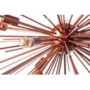 Ver imagem 5 de Lustre Pendente Sputnik Luxo para 18 Lâmpadas Sala Mesa Jantar: Cobre