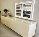Ver imagem 3 de Bandeja Grande Espelho Bronze Decorativa Luxo Bar Suporte Taças
