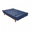 Ver imagem 6 de Sofá Cama 3 Lugares Pratic Madeira Espresso Móveis