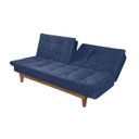 Ver imagem 3 de Sofá Cama 3 Lugares Pratic Madeira Espresso Móveis