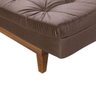 Sofá Cama 3 Lugares Pratic Madeira Espresso Móveis - 8
