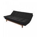 Ver imagem 5 de Sofá Cama 3 Lugares Pratic Madeira Espresso Móveis