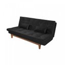 Ver imagem 2 de Sofá Cama 3 Lugares Pratic Madeira Espresso Móveis