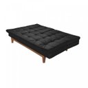 Ver imagem 6 de Sofá Cama 3 Lugares Pratic Madeira Espresso Móveis