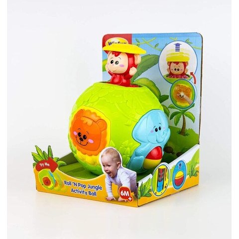 Bola De Atividades Amiguinhos Da Selva - Winfun