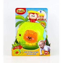 Bola De Atividades Amiguinhos Da Selva - Winfun - 3