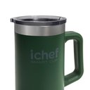 Ver imagem 5 de Caneca Térmica para Chopp com Tampa Smart Cup Ichef 710 ml | Verde