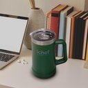 Ver imagem 4 de Caneca Térmica para Chopp com Tampa Smart Cup Ichef 710 ml | Verde