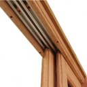 Ver imagem 6 de Porta Balcão de Correr Panorâmico 6 Folhas Cedro Arana 215cmx200cmx15cm Madersilva