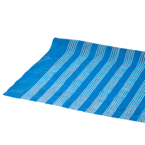 Tela Tapume 1,20m X 100m Azul e Branca Construção Civil