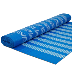 Tela Tapume Pesada Guarda Corpo Azul 1,20m X 100,00m