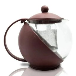Chaleira Cafeteira de Vidro com Infusor 1250ml Color-wellmix - 3