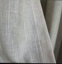 Ver imagem 2 de Cortina Gaze de Linho 5,0x2,40 Bege sem Forro Sala Moderna