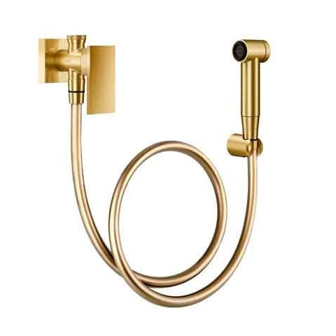 Ducha Higienica C/ Registro/derivacao New Edge Ouro Polido - Docol