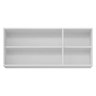 Armário Aéreo Cozinha Planejada Lux 120cm MDF 03 Portas Branco TX Fosco - Abmaza - 3