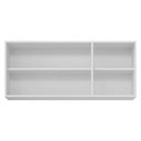 Ver imagem 3 de Armário Aéreo Cozinha Planejada Lux 120cm MDF 03 Portas Branco TX Fosco - Abmaza