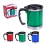Caneca Termica Tampa Plastico 250ml Carro Casa Escritório - 1