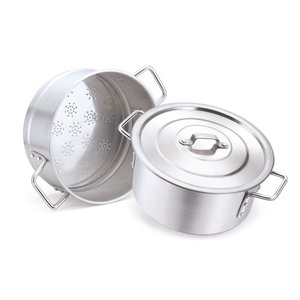 Caçarola A Vapor De Alumínio N.38 Linha Hotel Nacional