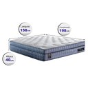 Ver imagem 2 de Colchão Queen CAMA INBOX Molas Ensacadas Euro Pillow 158x198x40 Cama inBox Supreme Confort Gel Living