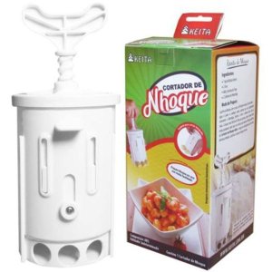 Cortador de Nhoque e Brigadeiro de Plastico Branco - Keita