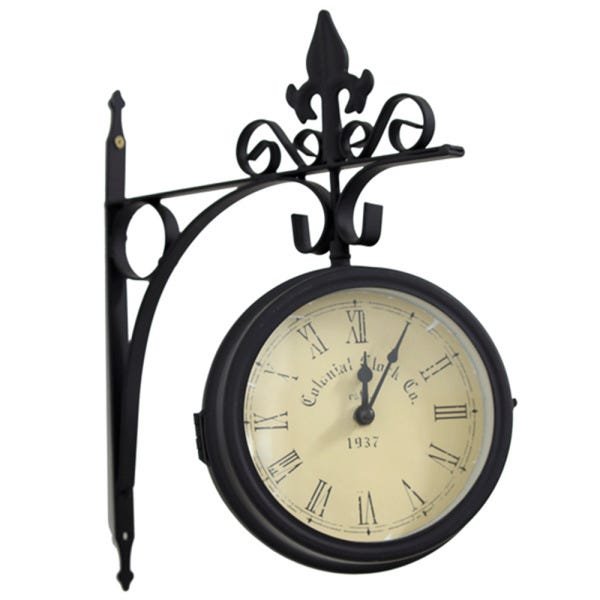 Relógio de Parede Colonial Duas Faces Clockoldway 37 cm - 3