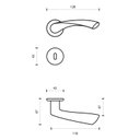 Ver imagem 4 de Fechadura Light Emma Externa 55mm Cromada Lockwell