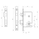 Ver imagem 3 de Fechadura Light Emma Externa 55mm Cromada Lockwell